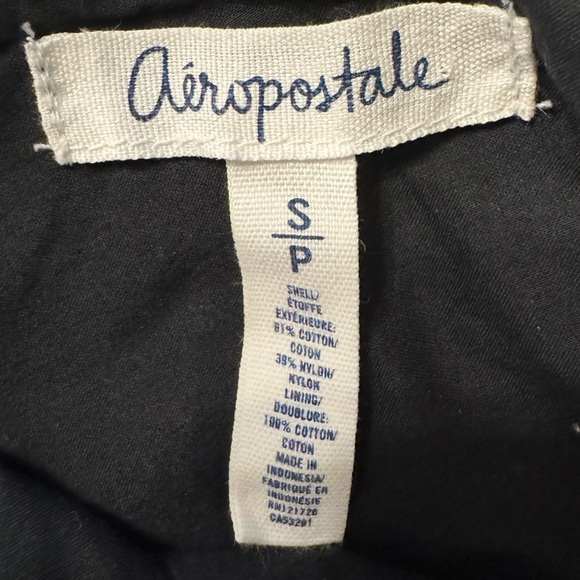 Aeropostale women's black Lace Lined dress in size S/P sleeveless open back - Picture 8 of 8